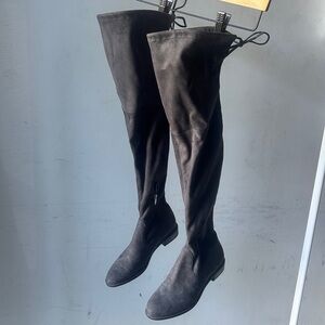Marc Fisher Suede-Feel Over-the-Knee Boots